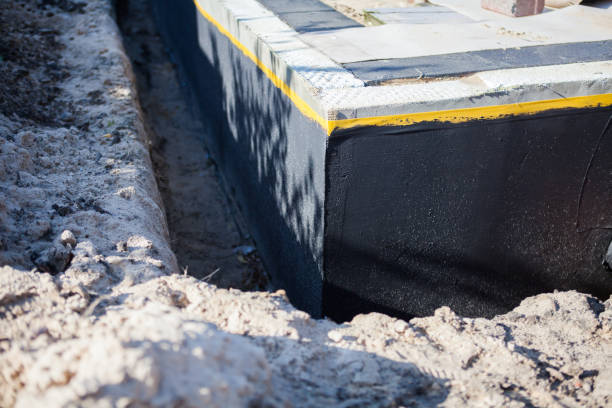 SJ Waterproofing Pros completing home waterproofing near Long Beach, MD